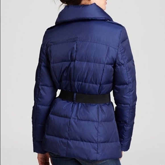 Andrew Marc New York blue puffer coat - Picture 2 of 5
